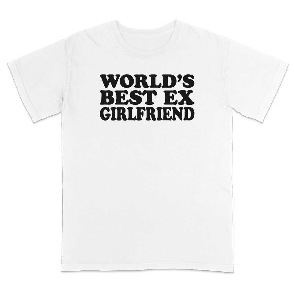 The World's Best Ex Girlfriend Shirt - AudaciousT-ShirtWhite/BlackS